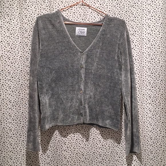 Margaret O'Leary Sweaters - Margaret O’Leary S cardigan sweater chenille